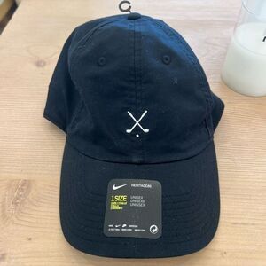 Nike golf hat black cap men’s women’s one size new